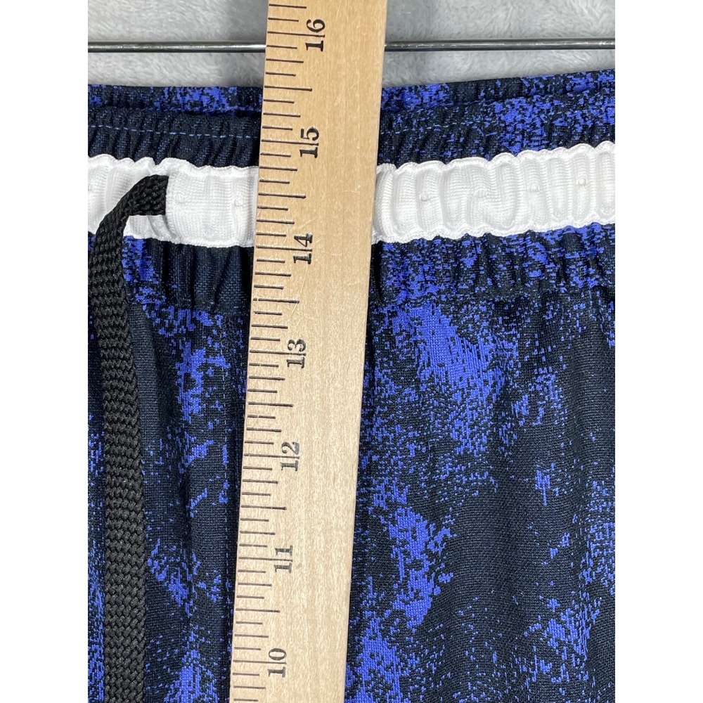 Jordan Breakfast Club Mens XXL Basketball Shorts Blue Black Wash Jumpman Mesh - Picture 9 of 10